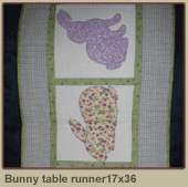 Bunny Table Runner
