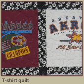 T-shirt quilt