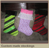 Custom made stockings