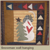 Snowman Wall Hanging